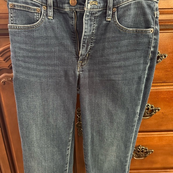J. Crew 9” mid-rise skinny Blue Denim Jeans. Size 27 - Picture 1 of 9